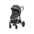Carrozzina combinata VIOLA SET con coprigambe BLACK
